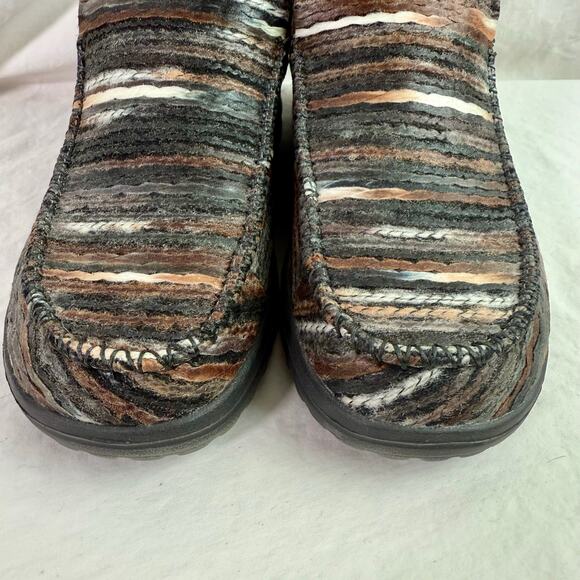 Hey Dude Women's 8 Denny Tie Dye Brown High Top Moccasin Lightweight Bootie - Picture 4 of 9